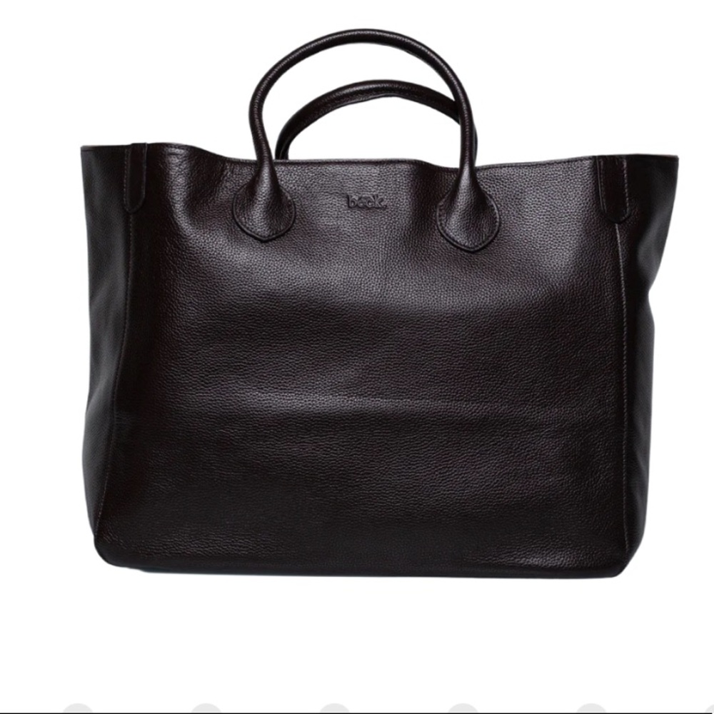 BECK large tote NYC black